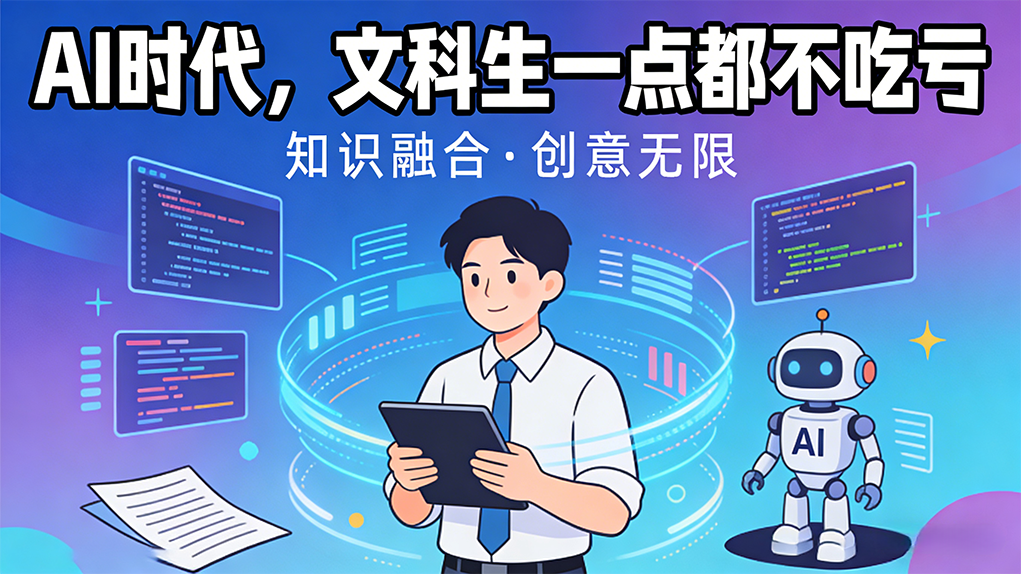 AI 时代，“文科生一点都不吃亏”
